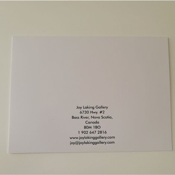 Art Print Jo Laking Glossy Print Shells Collage on Greeting Card #0196 - Picture 3 of 5